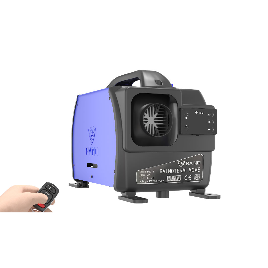 Demmon RAINOTERM MOVE 5 kW Taşınabilir Dizel Isıtıcı (Webasto D4 – 12V / 24V / 220V Uyumlu)
