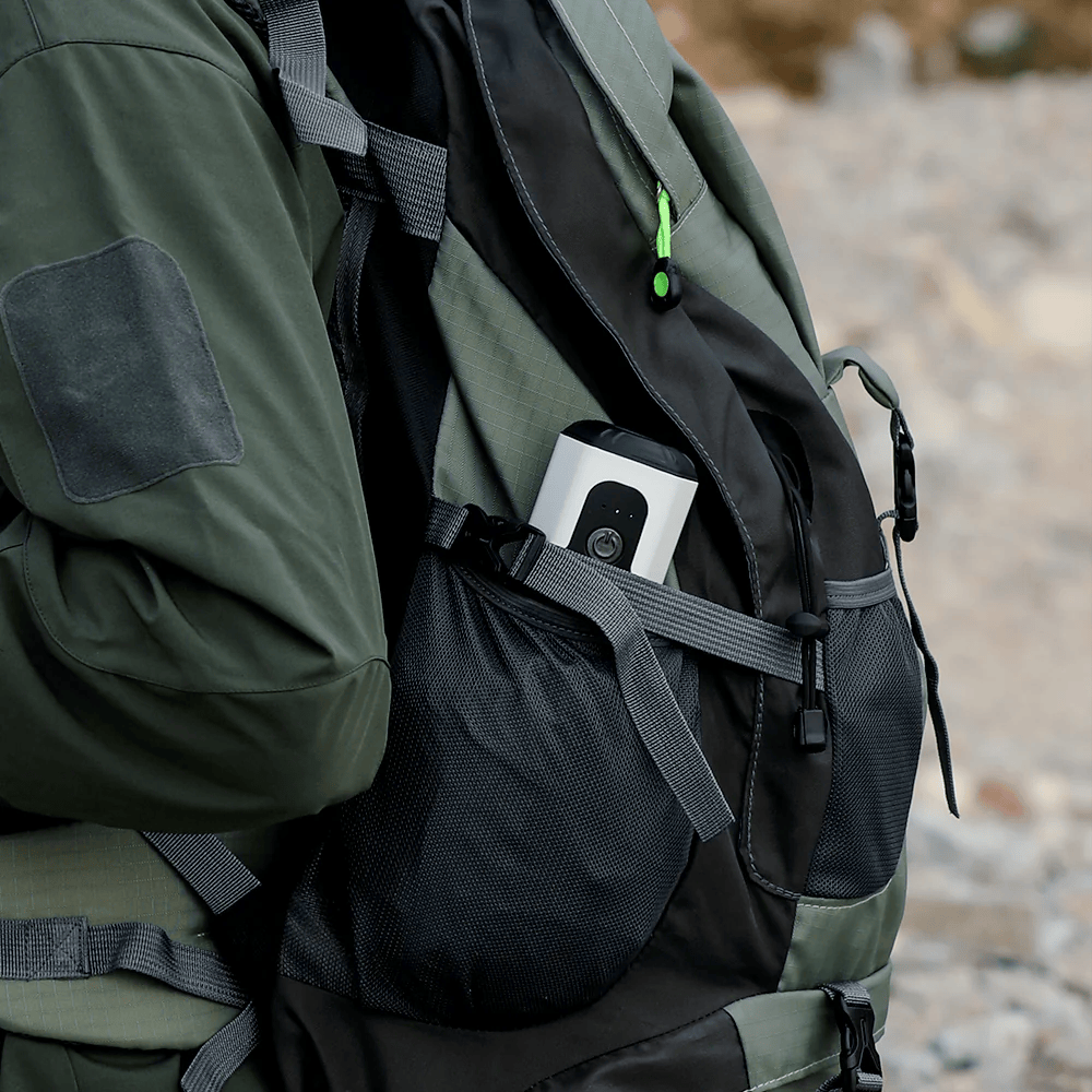 Aerogogo GIGA Pump 17 | Çok Amaçlı Hava Pompası (SUP, Bot, Kamp) – 17 kPa, LED Işıklı, Powerbank Özellikli — 8