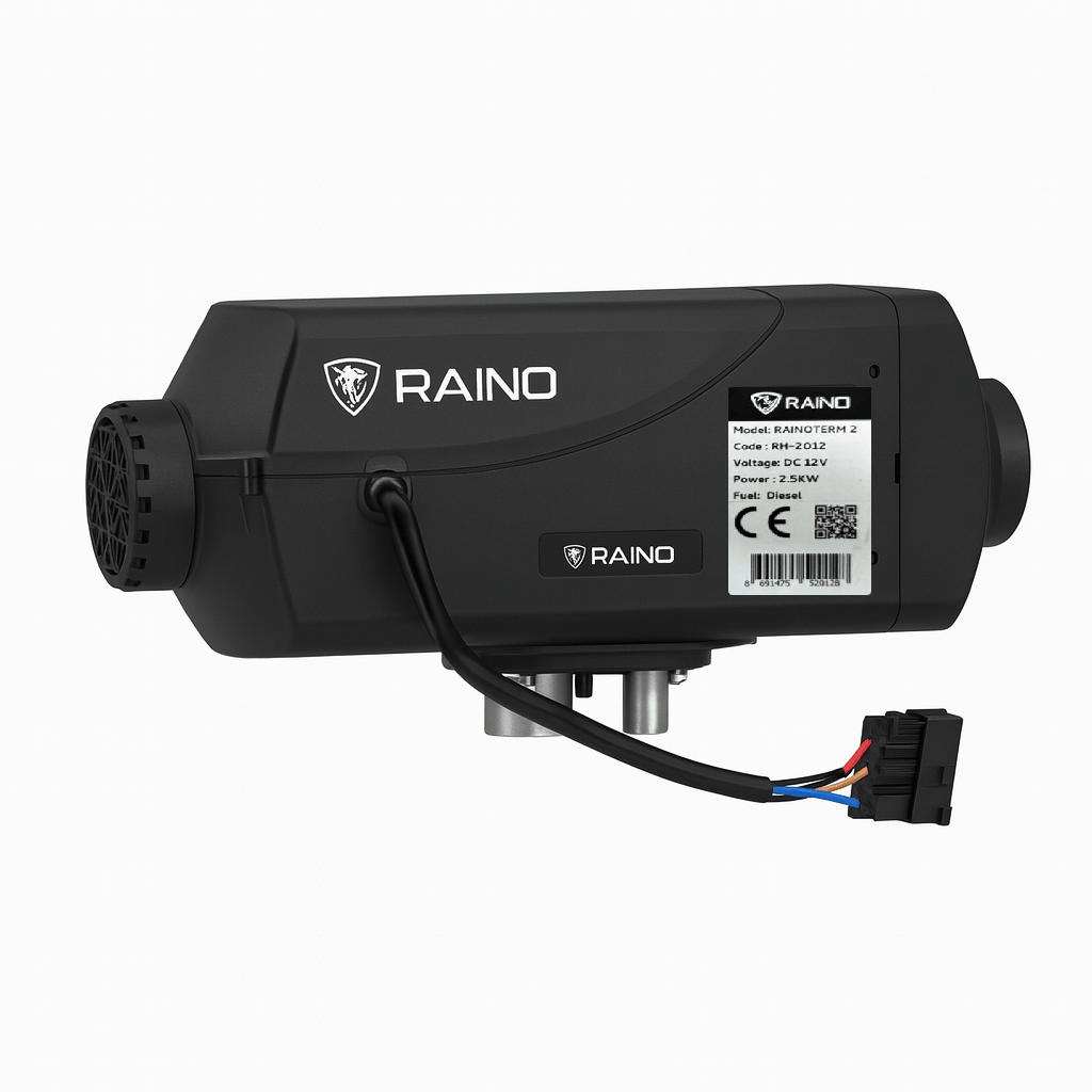 DEMMON RAINOTERM 12V / 24V Dizel Isıtıcı (2.5 kW / 5 kW)